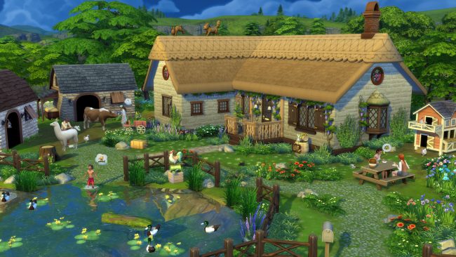 The Sims 4 Cottage DOWNLOAD PC 2