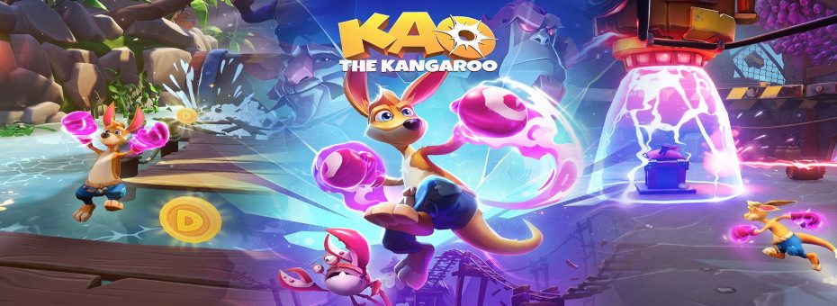 Kao The Kangaroo logo