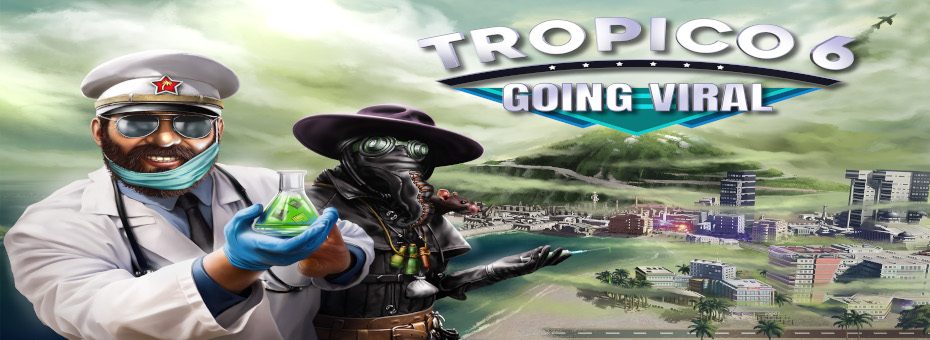 tropico 6 is going viral logo