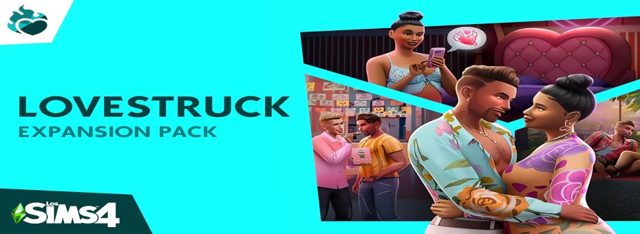 The Sims 4 Lovestruck BANNER