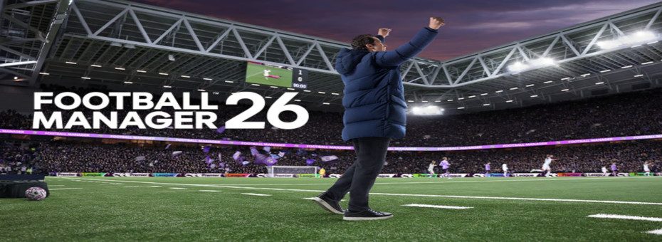 Official logo f Football Manager 2026 PC game