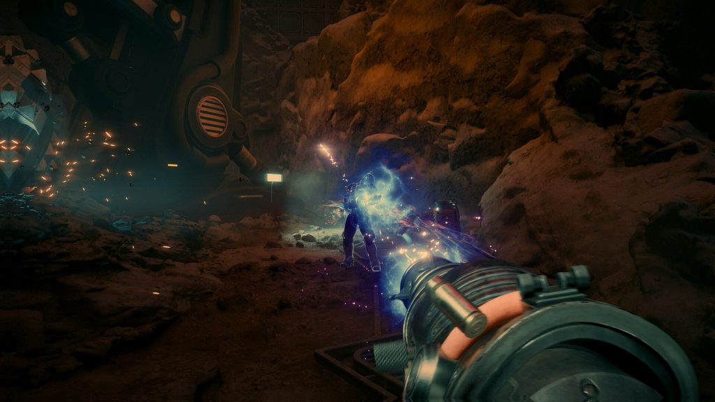 First-person combat on an alien planet in The Outer Worlds 2